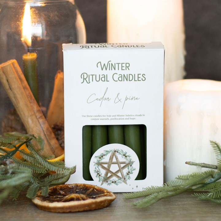 Spell Candles - Winter Ritual - Cedar & Pine