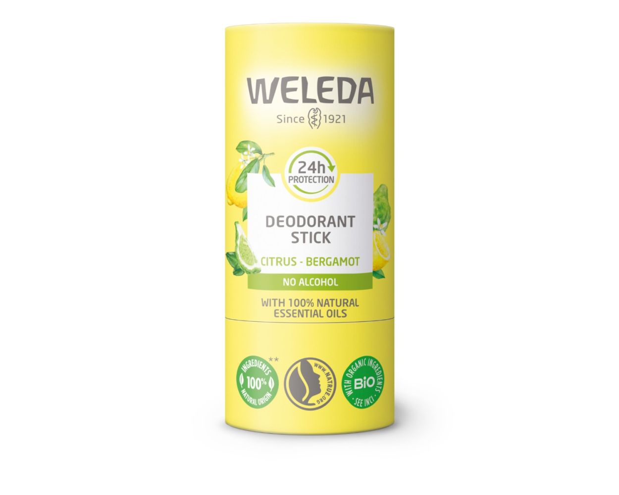 Weleda Deodorant Stick Citrus &amp; Bergamot 50g