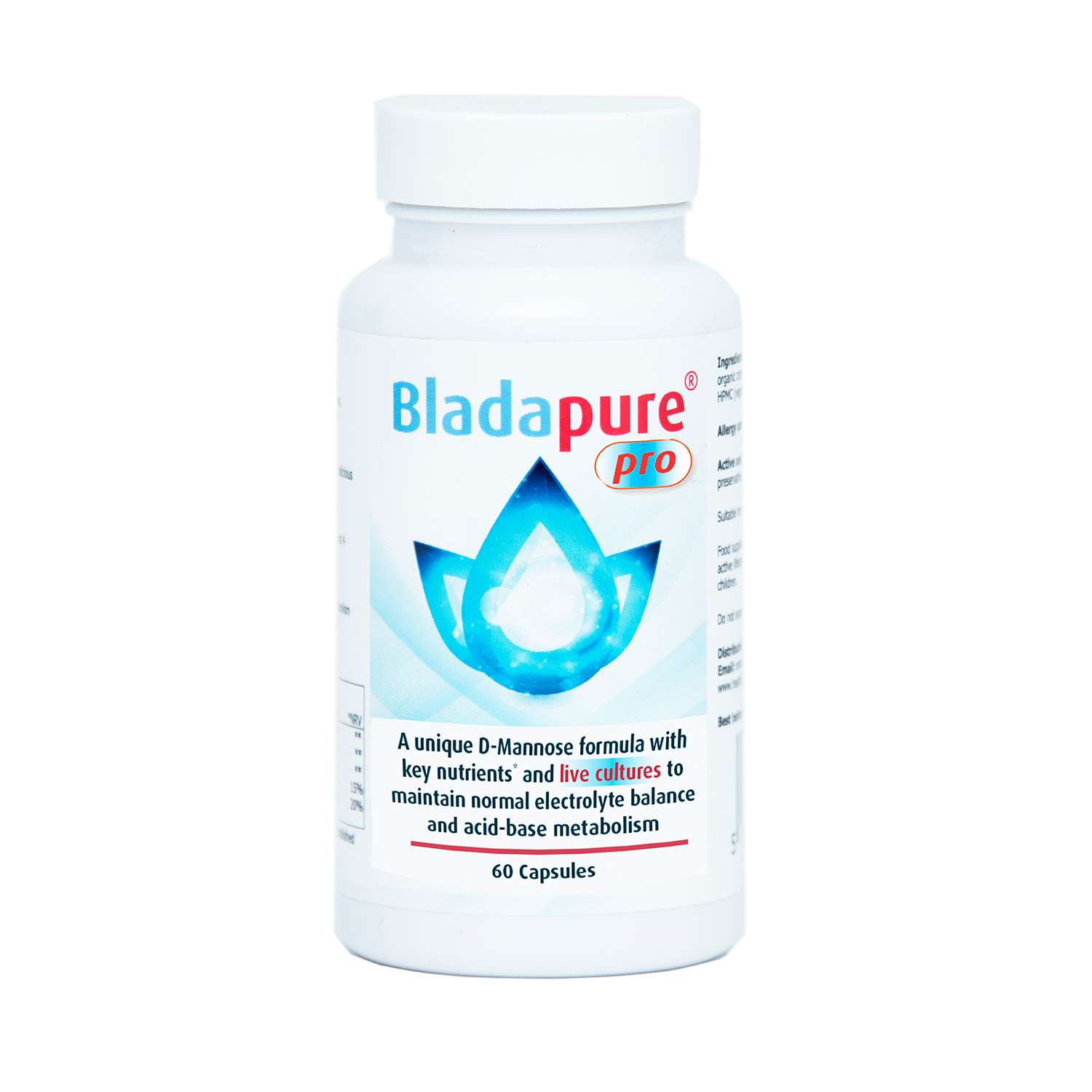 Bladapure Capsules 500mg (60 Caps)