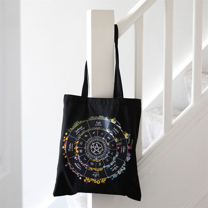 Tote Bag - Wheel of the Year - Polycotton