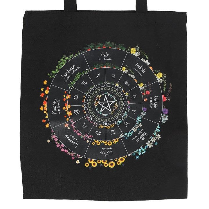 Tote Bag - Wheel of the Year - Polycotton