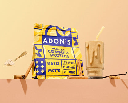 Adonis Complete Protein Keto Shake (Vanilla) 350g
