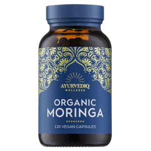 Ayurvediq Wellness Organic Moringa 120 Caps