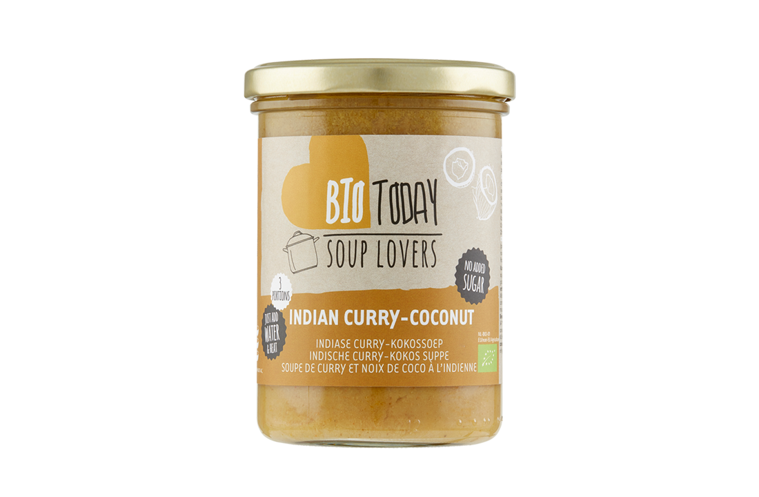 Bio Today Organic Indian Coconut Curry Soup 400ml