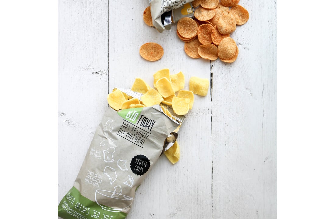 Bio Today Organic Lentil Chips Sea Salt 75g