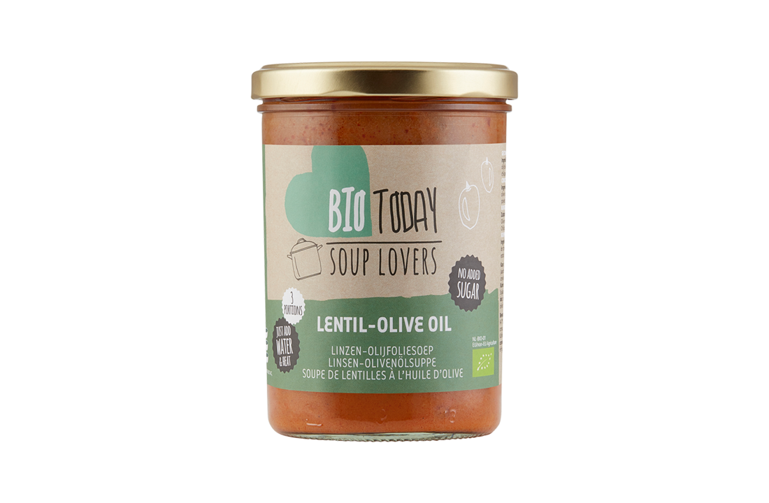 Bio Today Organic Lentil-Olive Soup 400ml