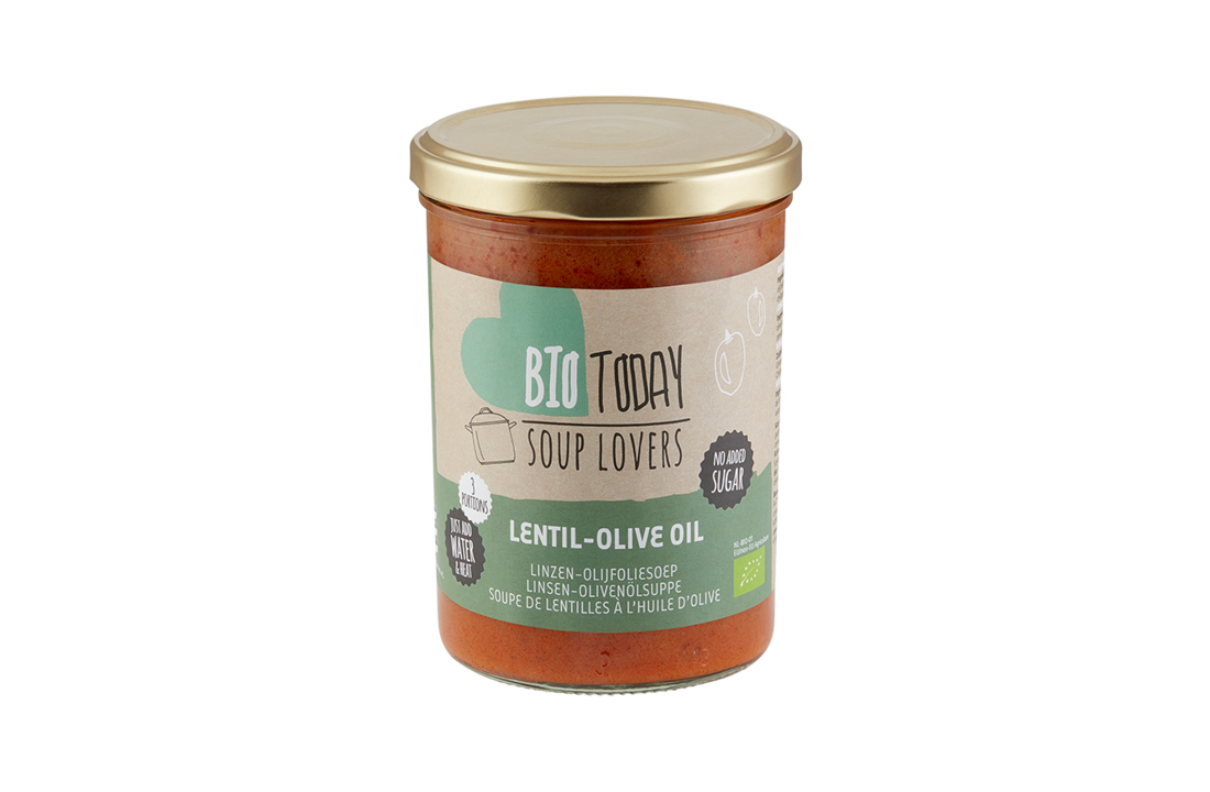 Bio Today Organic Lentil-Olive Soup 400ml