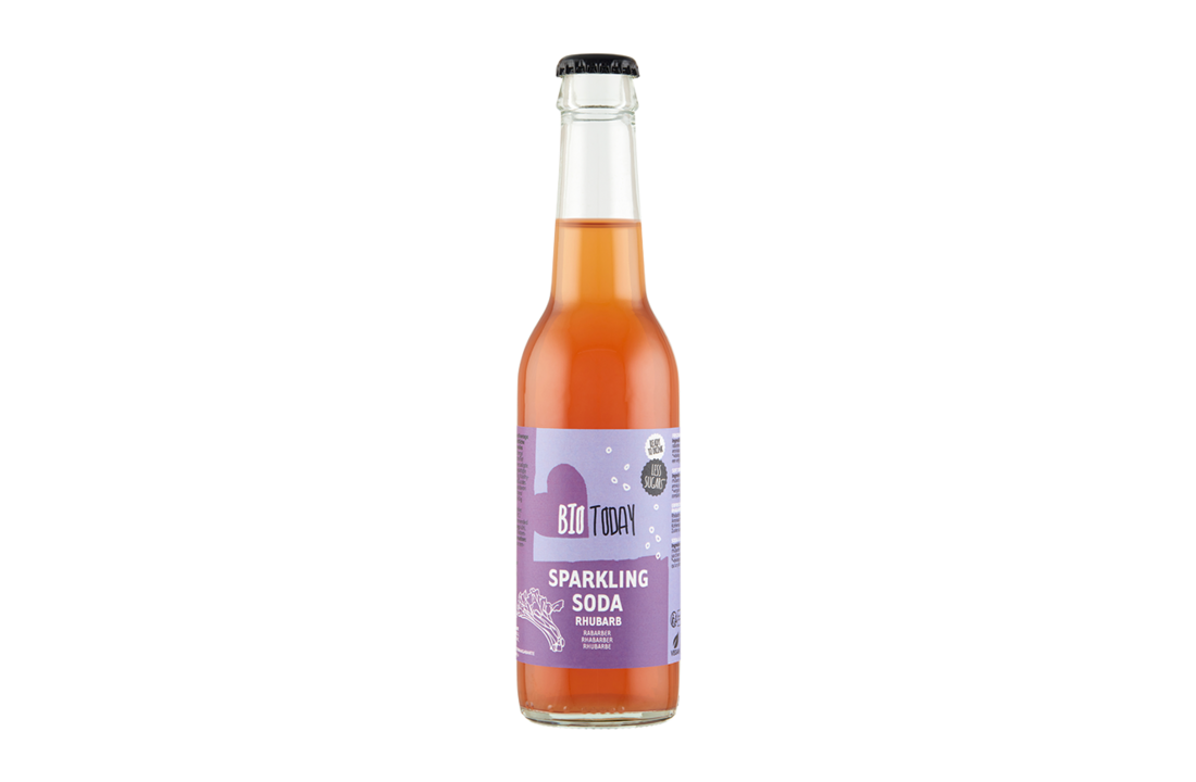 Bio Today Sparkling Rhubarb Soda (Glass) 220ml