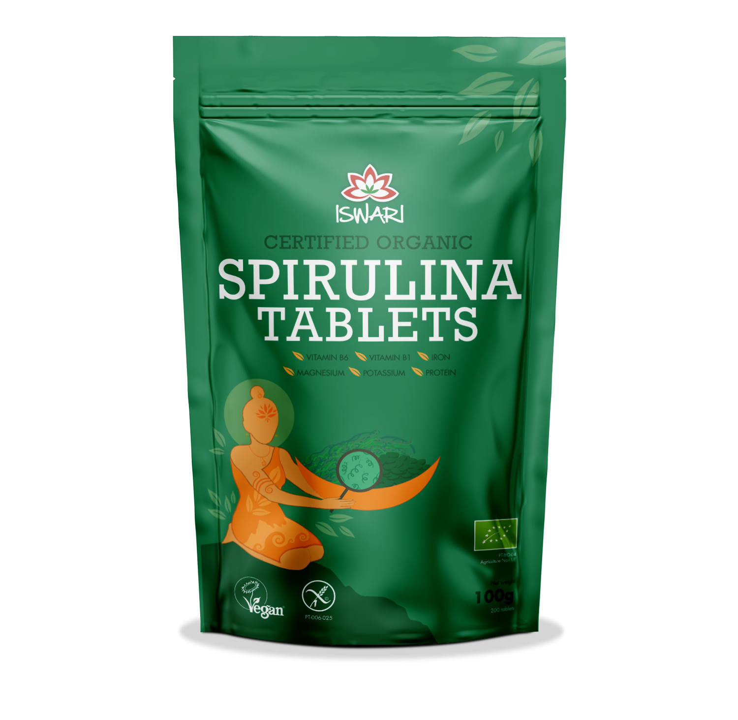 Iswari Spirulina Tablets (200 Tabs)