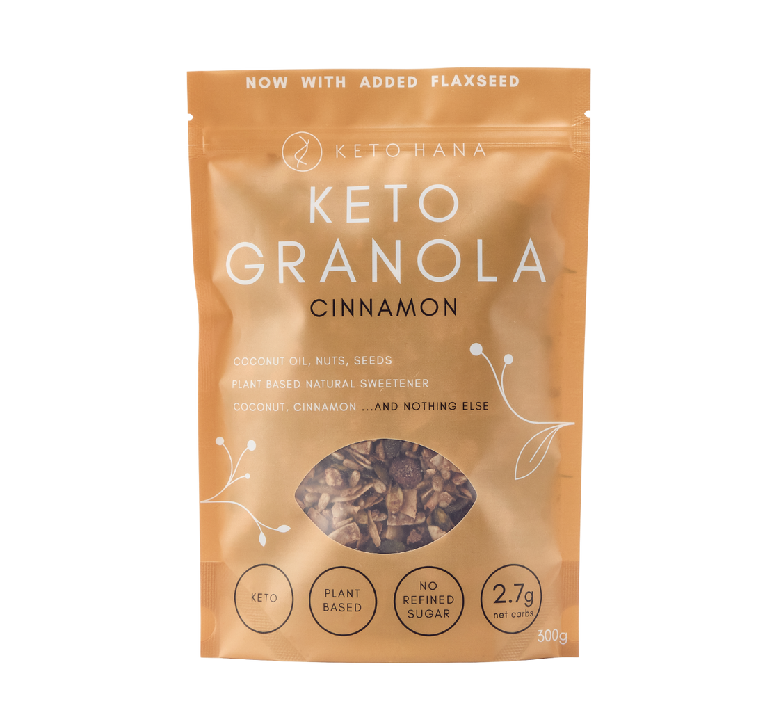 Keto Hana Cinnamon Keto Granola 300g