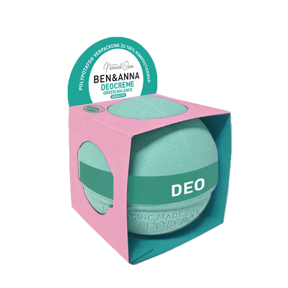 Ben &amp; Anna Deo Creme - Green Balance Poly/Potato Packs ECO 45g