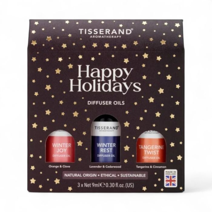 Tisserand Diffuser Oil Trio Happy Holidays (3 x 9ml)