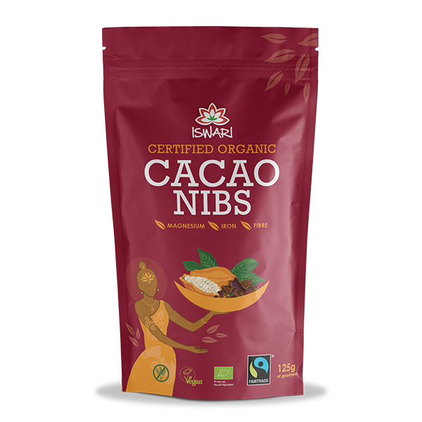 Iswari Raw Cacao Nibs Organic (125g)