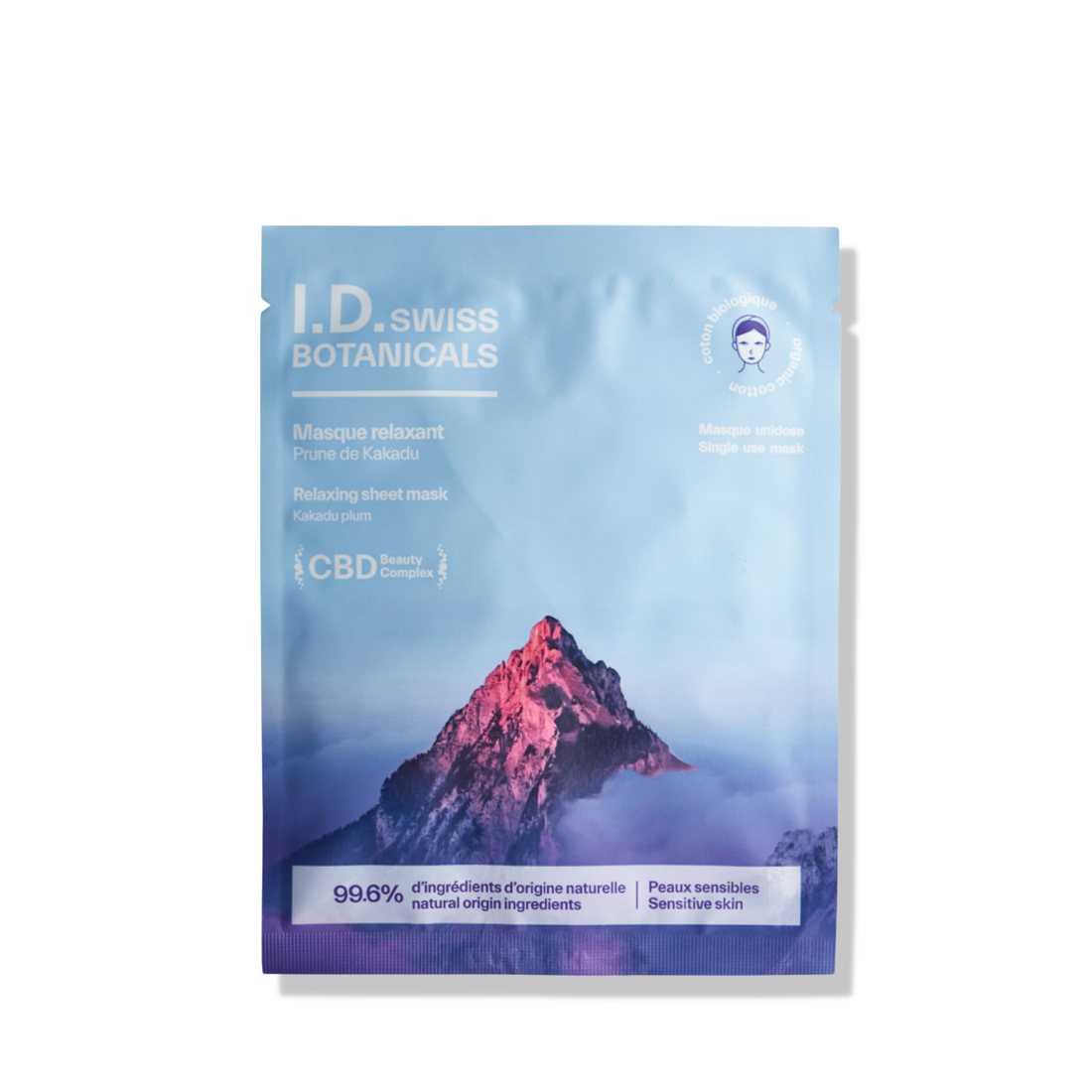 ID Swiss Botanicals CBD Relaxing Sheet Mask