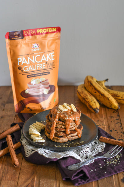 Iswari Organic Pancake Waffle Mix Banana Hemp (400g)