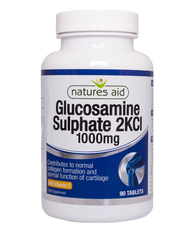 Natures Aid Glucosamine Sulphate 1000mg (w/Vitamin C) (90 tabs)