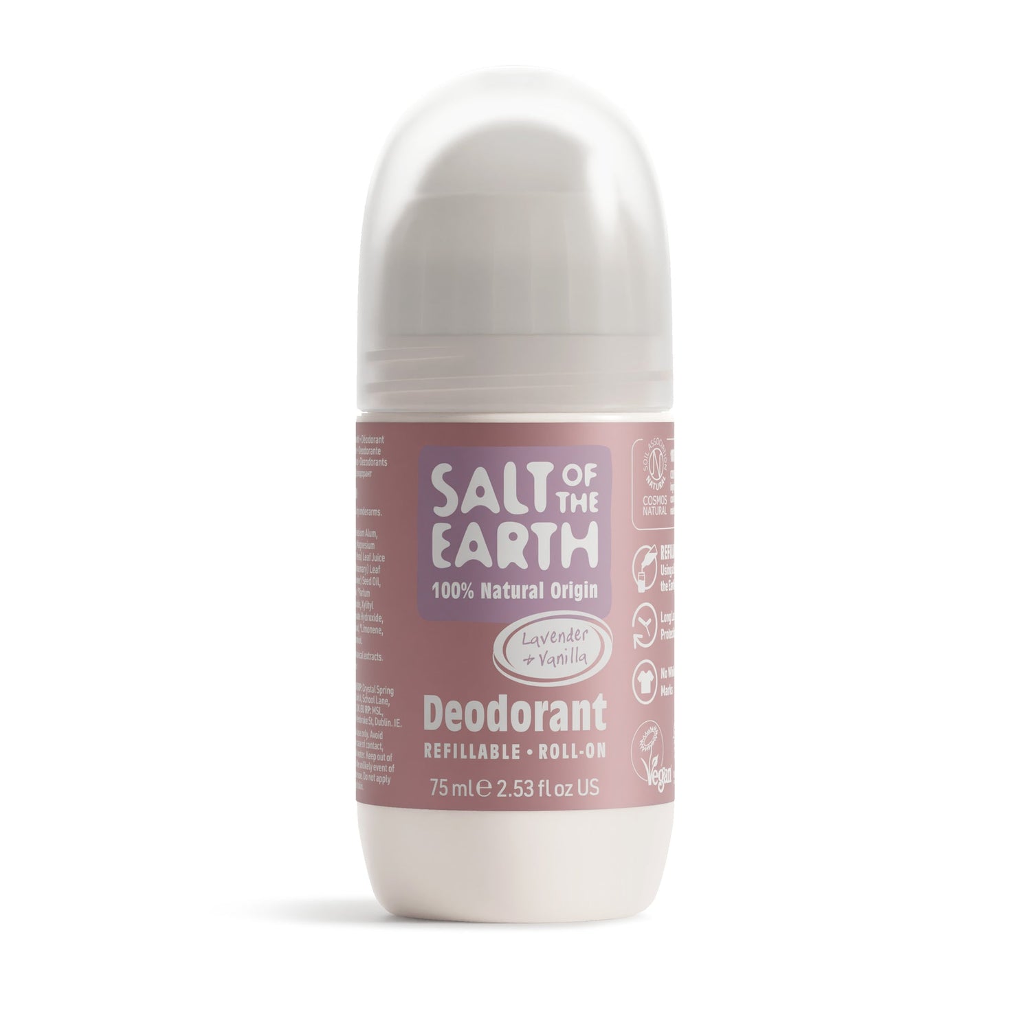 Salt of the Earth Deodorant Roll-On (Lavender &amp; Vanilla) 750ml