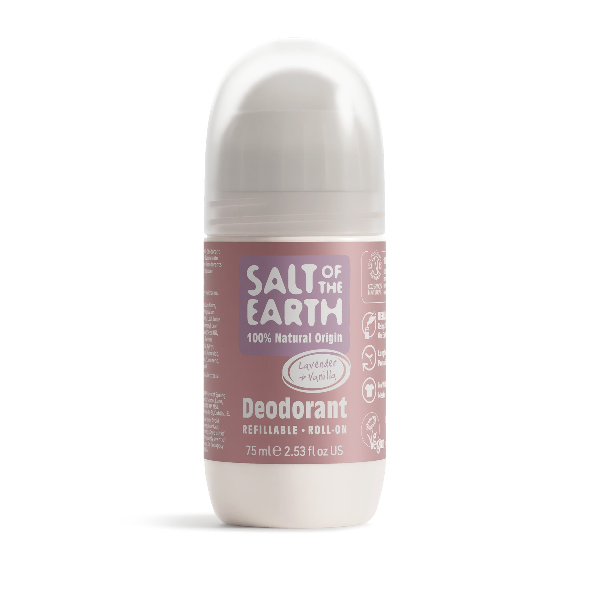 Salt of the Earth Deodorant Roll-On (Lavender &amp; Vanilla) 750ml