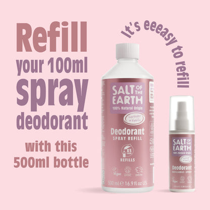Salt of the Earth Deodorant Spray Refill (Lavender &amp; Vanilla) 500ml
