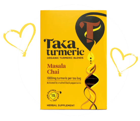 Taka Masala Chai Turmeric Tea (15 Bags)