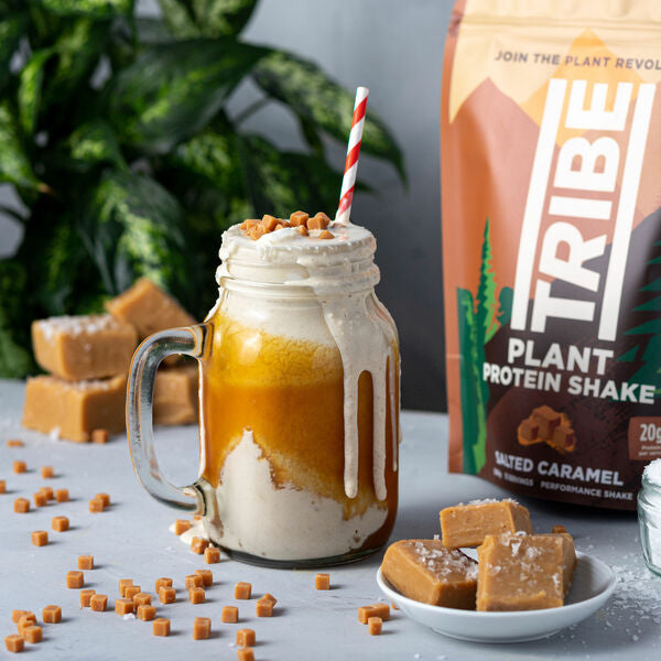 Tribe Vegan Protein Shake - Salted Caramel 500g