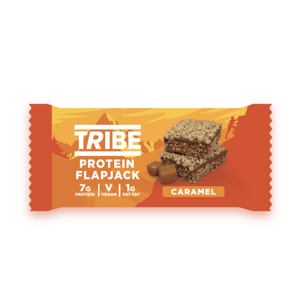 Tribe Vegan Protein Caramel Flapjack 50g