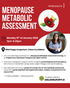 Menopause metabolic assessment event at Wild Poppy and assessment with Virginia Ziulu Nutritional Therapist