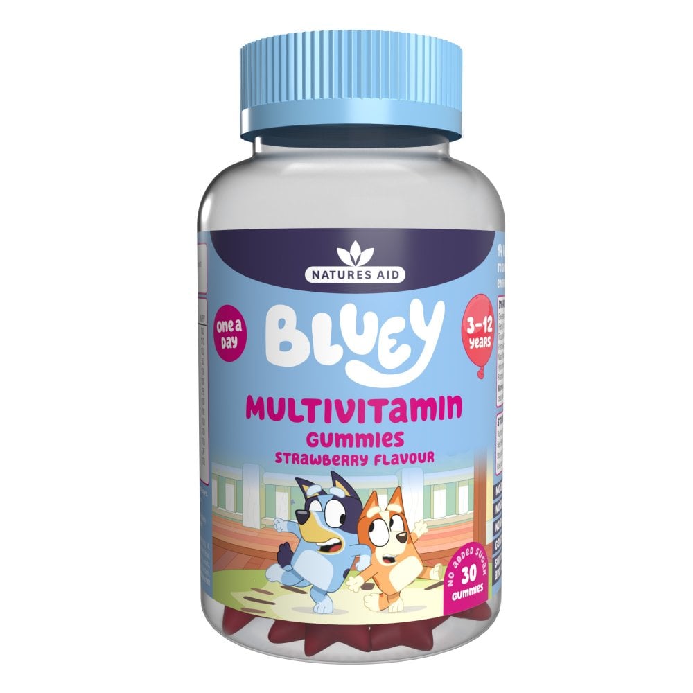 Natures Aid Bluey Gummies Multi-Vitamin 30&