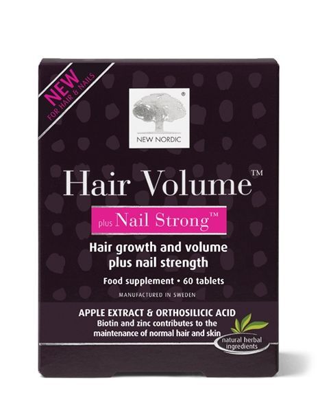 New Nordic Hair Volume plus Nail Strong(60 Tabs)