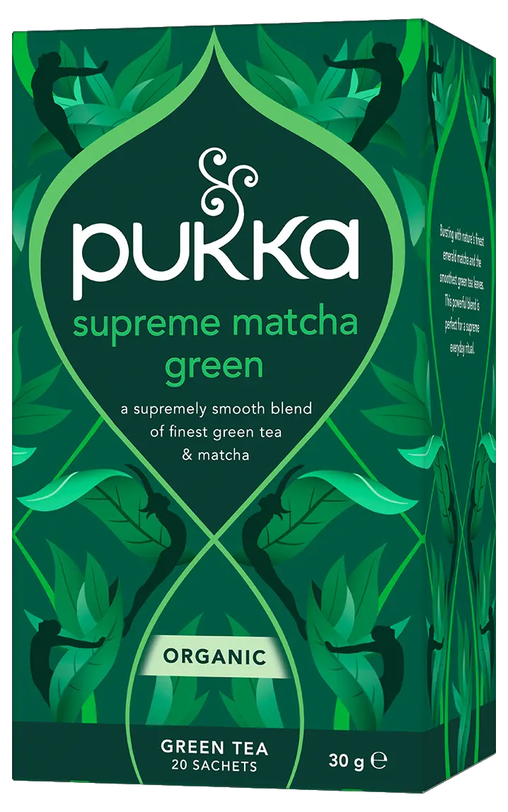 Pukka Tea Organic Supreme Green Matcha Tea 40g (20 tea sachets)