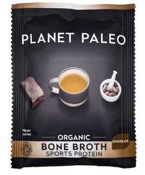 Planet Paleo AT Organic Bone Broth Powder Sports Protein Sachets