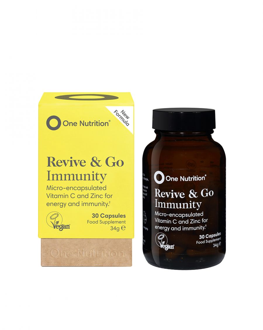 One Nutrition Revive & Go Immunity Capsules (30&