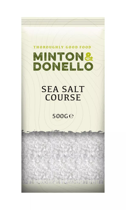 Minton &amp; Donello Coarse Sea Salt 500g