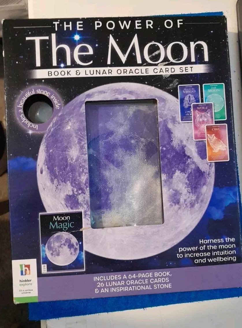 Oracle Card Set - The Power of The Moon - Book &amp; Lunar Card Set