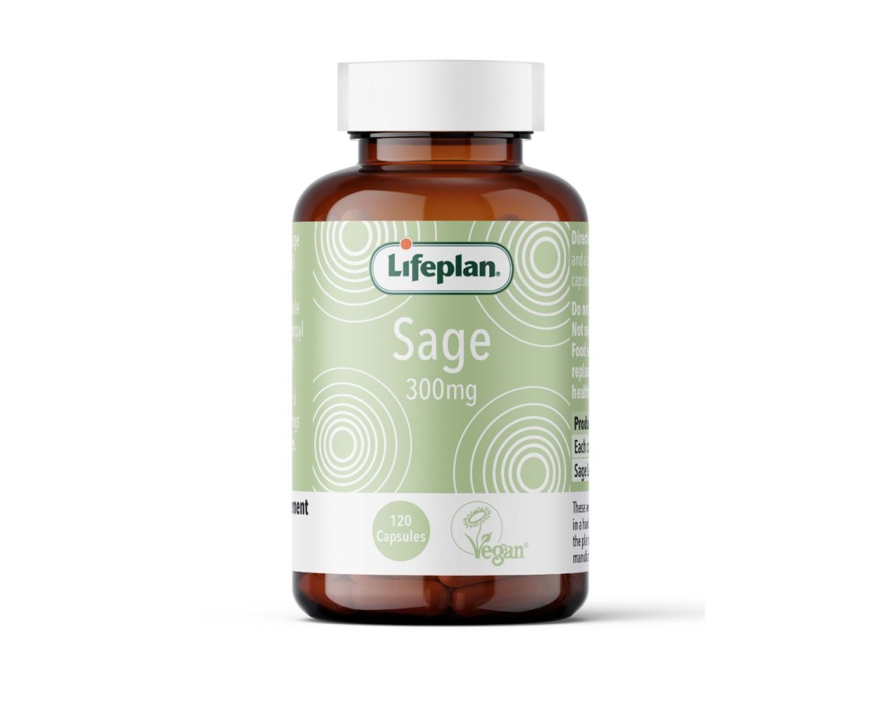 Lifeplan Sage 300mg (120 Caps)