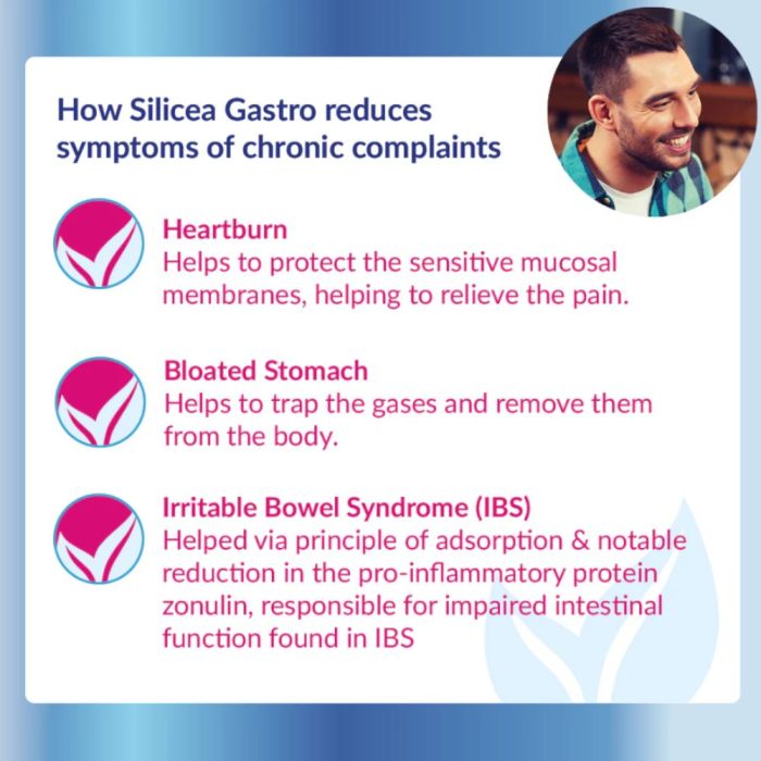 Hubner Silicea Gastro Intestinal Direct Travel Pack (6 Sachets)
