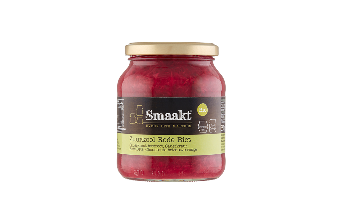 Smaakt Organic Sauerkraut Beetroot (350g)