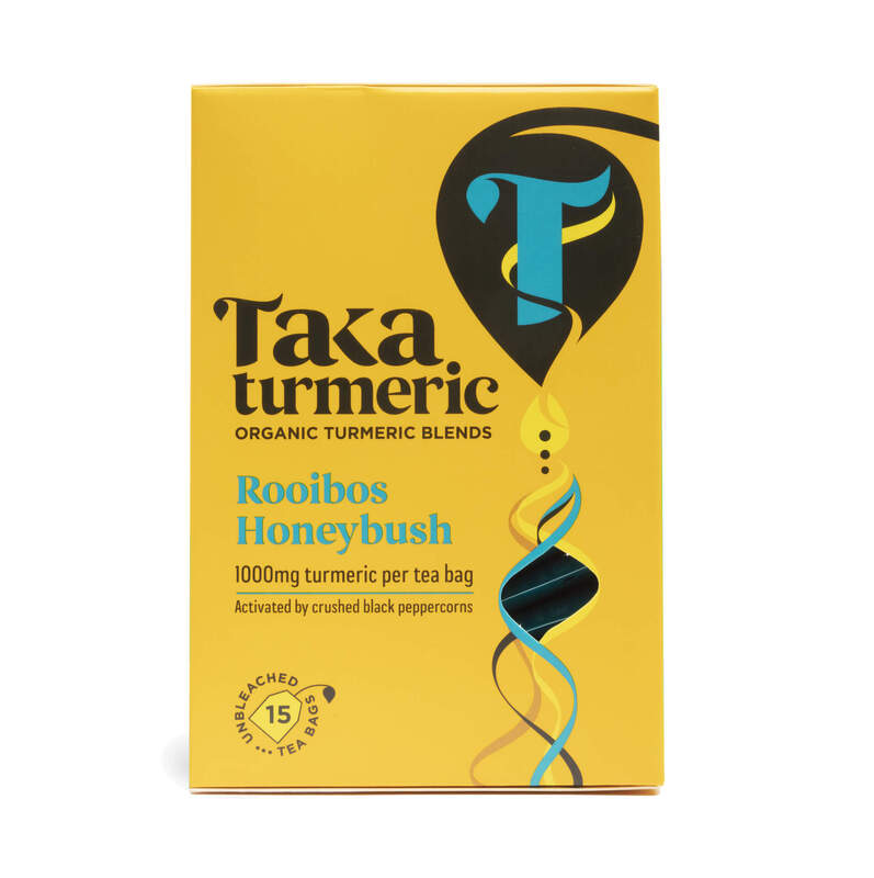 Taka Turmeric Organic Rooibos Honeybush Tea (15 T/Bags)