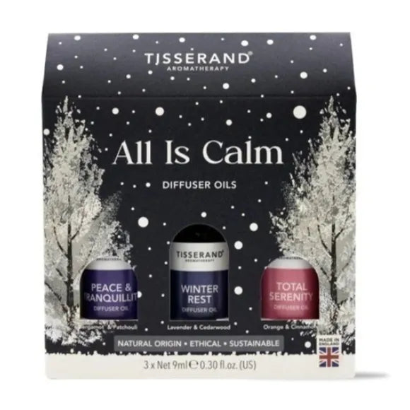 Tisserand Diffuser Oil Trio All Is Calm (3 x 9ml)