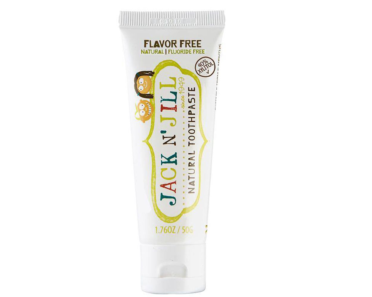 Jack &amp; Jill Toothpaste - Flavour Free 50g