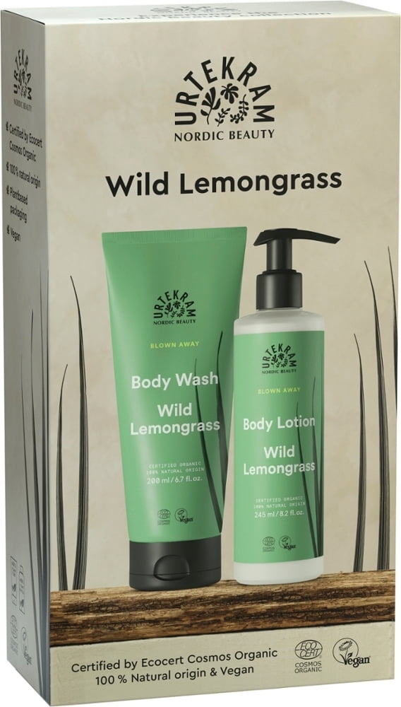 Urtekram Wild Lemongrass Body Duo Gift Set