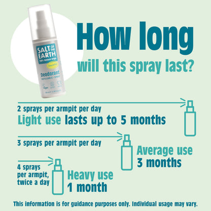 Salt of the Earth Unscented Deodorant Spray 100ml