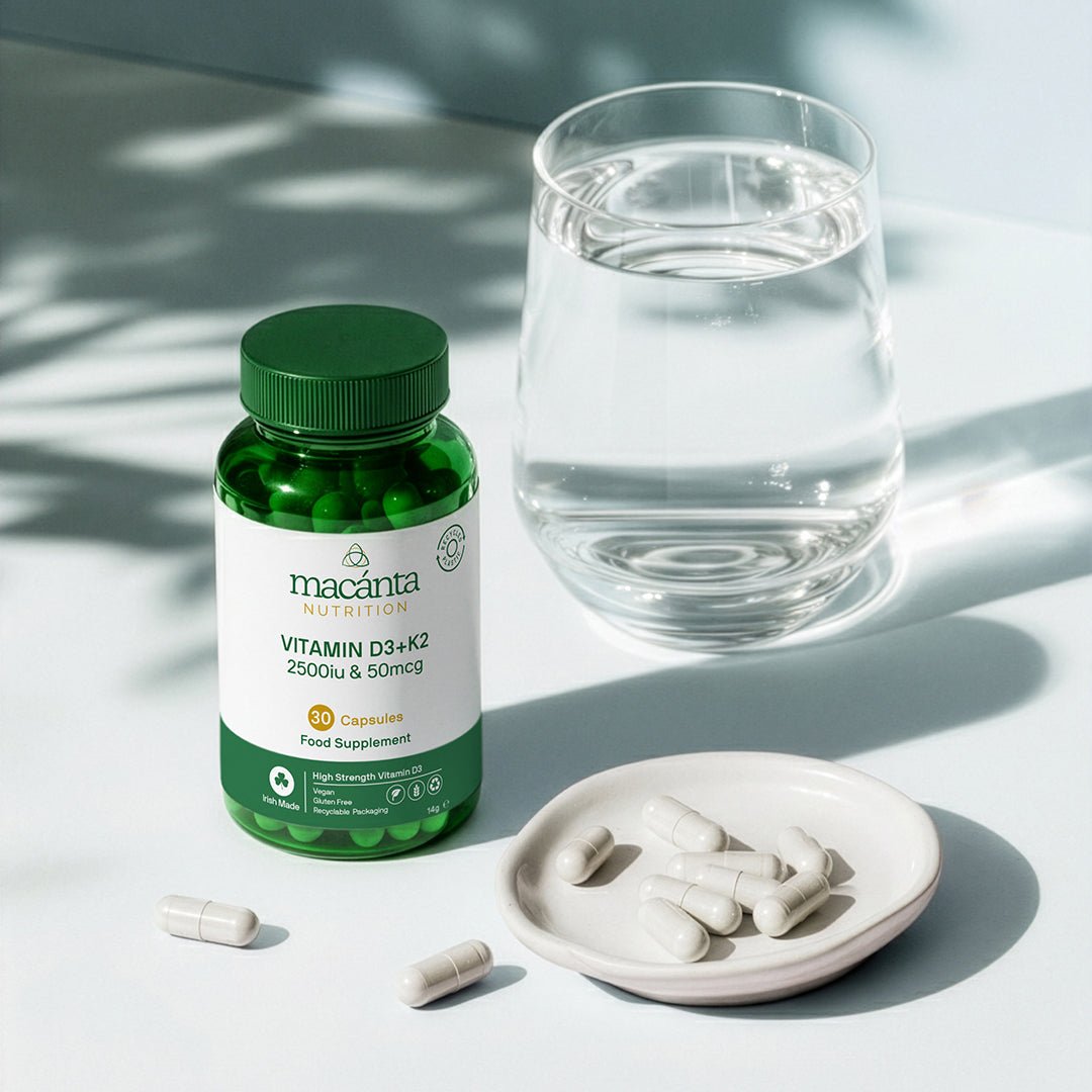 Macanta Vitamin D3 2500iu &amp; K2 50mcg (30 caps)