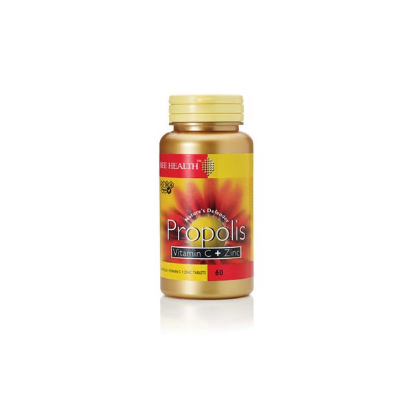 Bee Health Propolis + Vitamin C + Zinc - 60caps