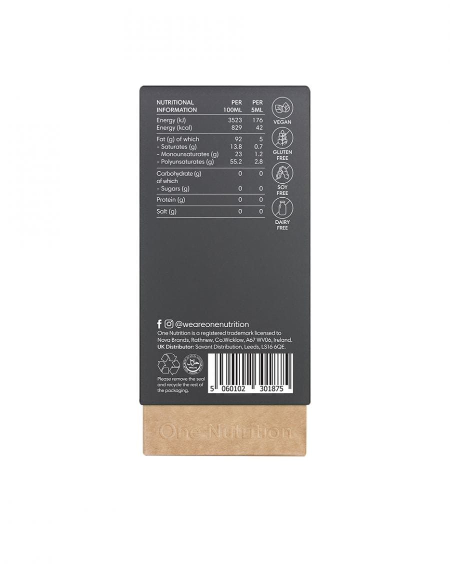 One Nutrition Organic Black Seed Oil 200ml