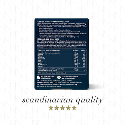 New Nordic Magic Magnesium Glycinate (60 Tabs)