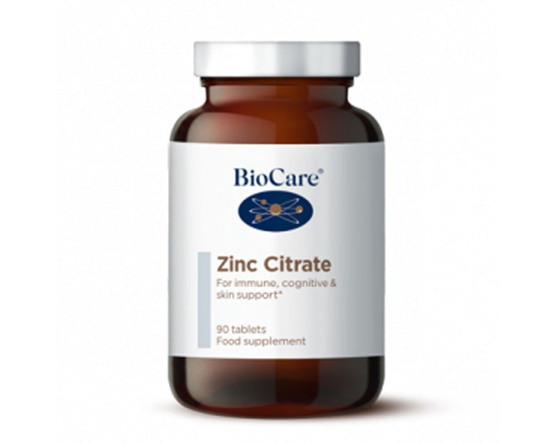 BioCare Zinc Citrate (90 Tabs)