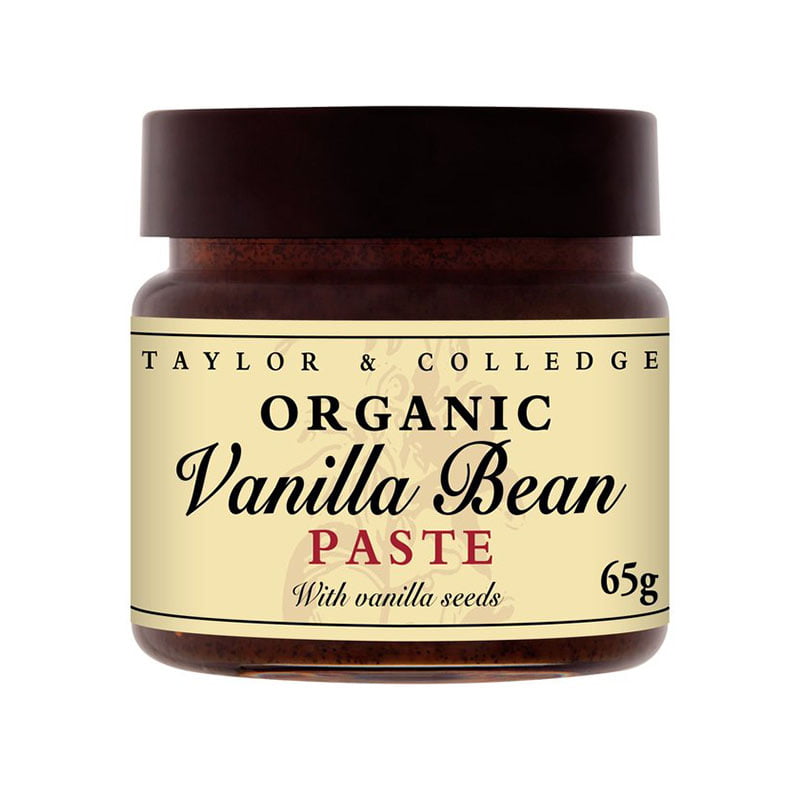 Taylor &amp; Colledge Fairtrade Organic Vanilla Bean Extract Paste 65g