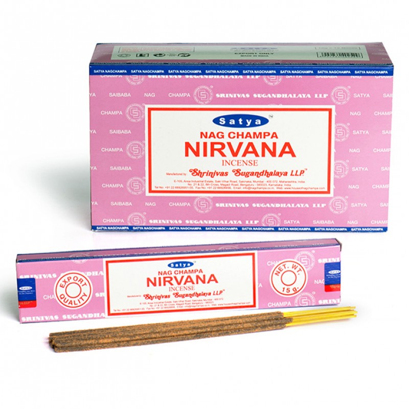 Incense Sticks Satya - Nirvana- 12 Sticks