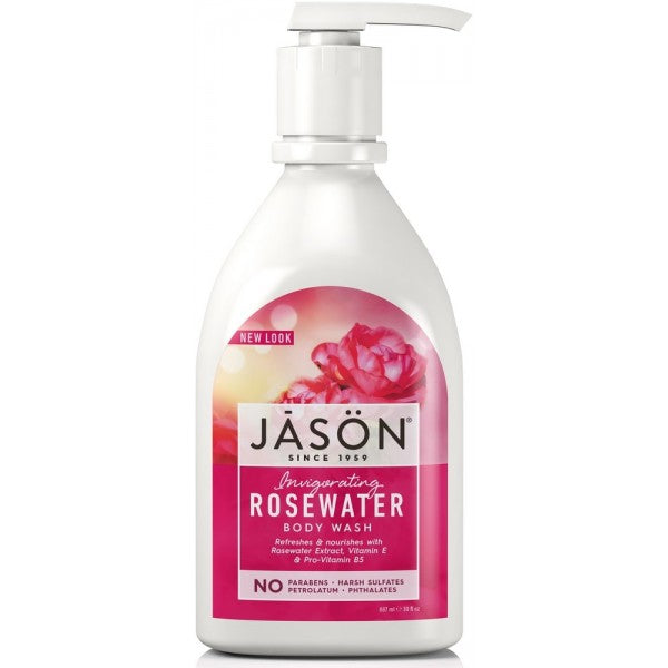 Jason Invigorating Rosewater Body Wash (Pump)  887ml